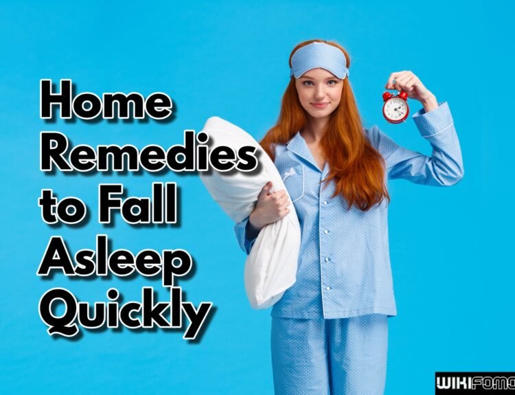 Home Remedies to Fall Asleep Quickly